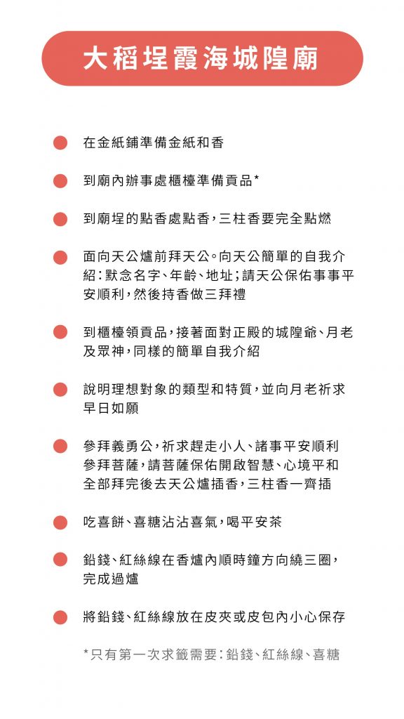 台北約會地點、情人節活動 2021 推薦：城隍廟參拜流程